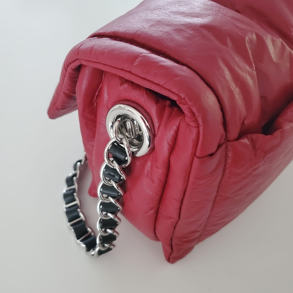 Marc Jacobs Red Calfskin Pillow Bag - Picture 8 of 9